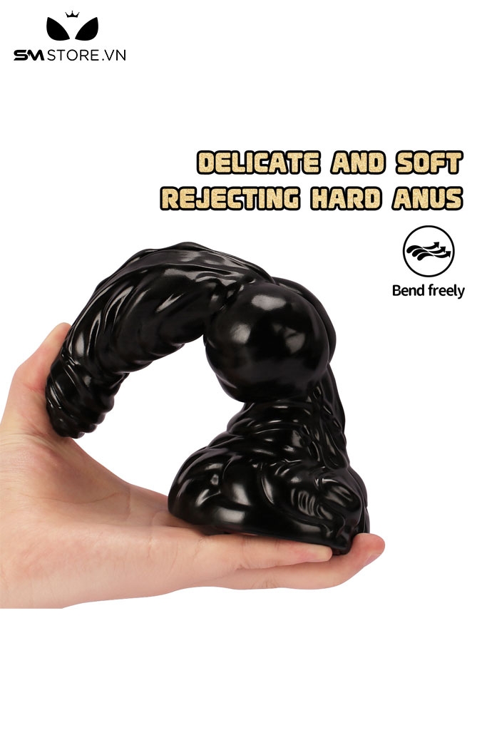 SMT2166 - Phích cắm hậu môn xoắn ốc dính tường có 2 kích cỡ