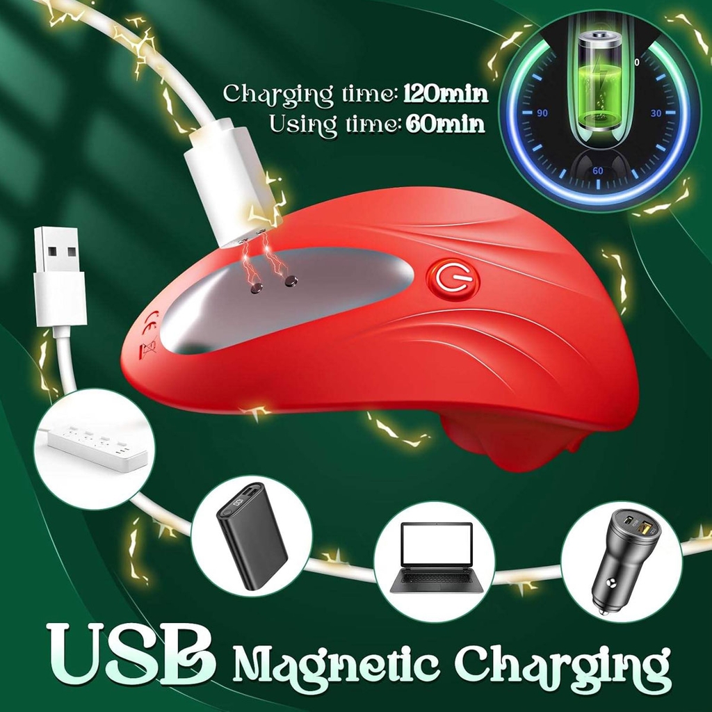 SMT2812 - Máy rung âm vật ngụy trang nụ hoa hồng điều khiển APP