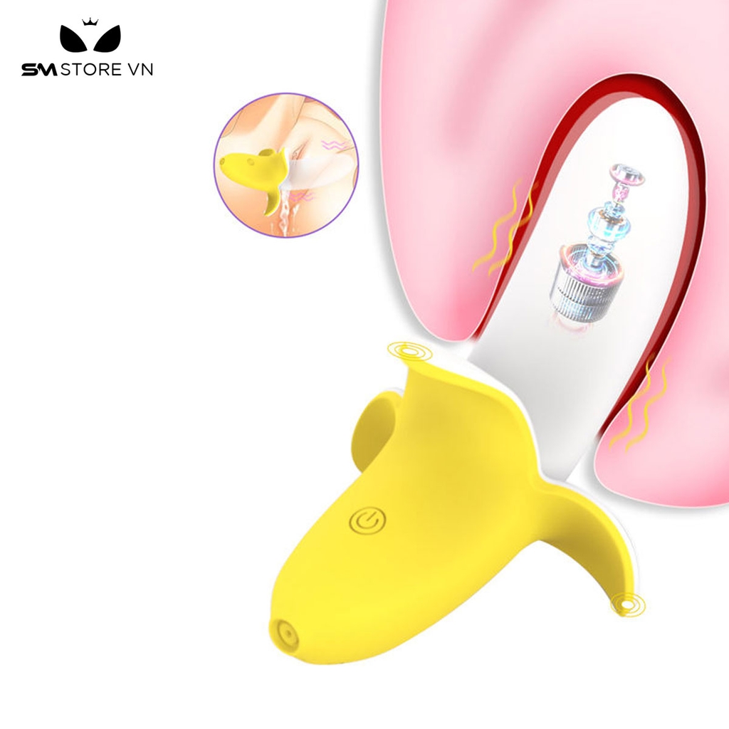 SMT1555 - Máy rung âm vật ngụy trang quả chuối có 10 tốc độ