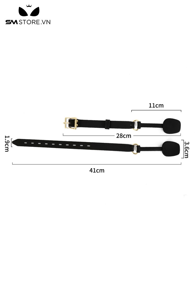 SMT1412 - Đồ chơi bịt miệng mouth gag tháo rời chất liệu silicon