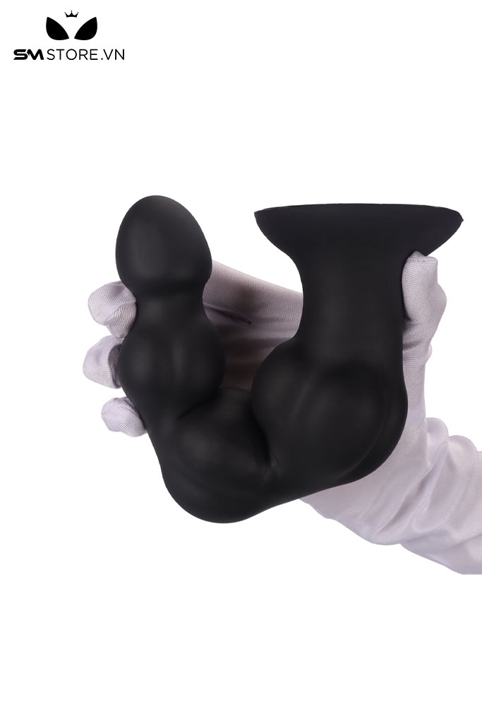 SMT2662 - Anal bead khổng lồ có đế dính tường kèm 3 size