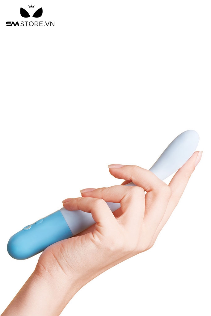 SMT573 - Máy rung massage kích thích điểm G màu xanh dài 128mm