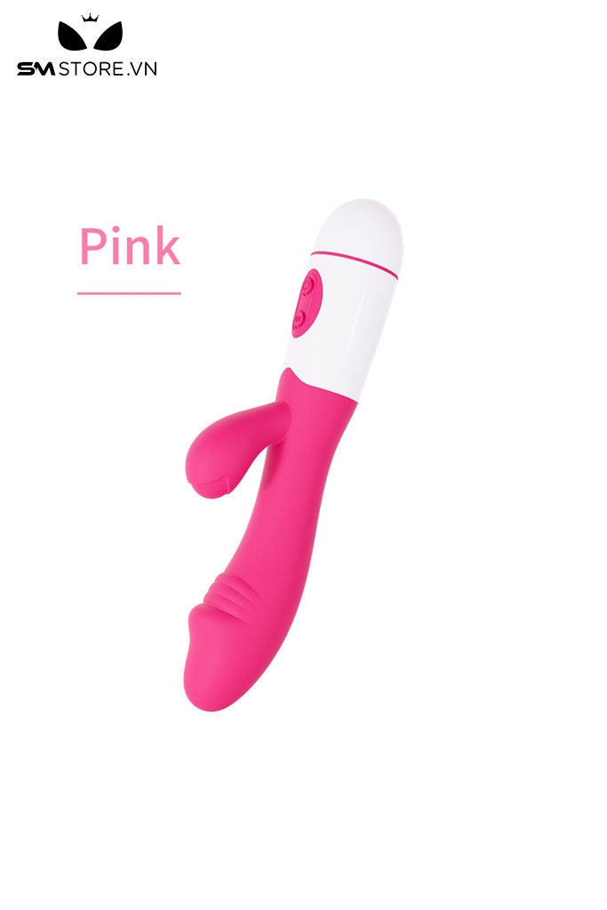SMT3111 - Dương vật giả rung có nhánh phụ có 10 chế độ sạc điện