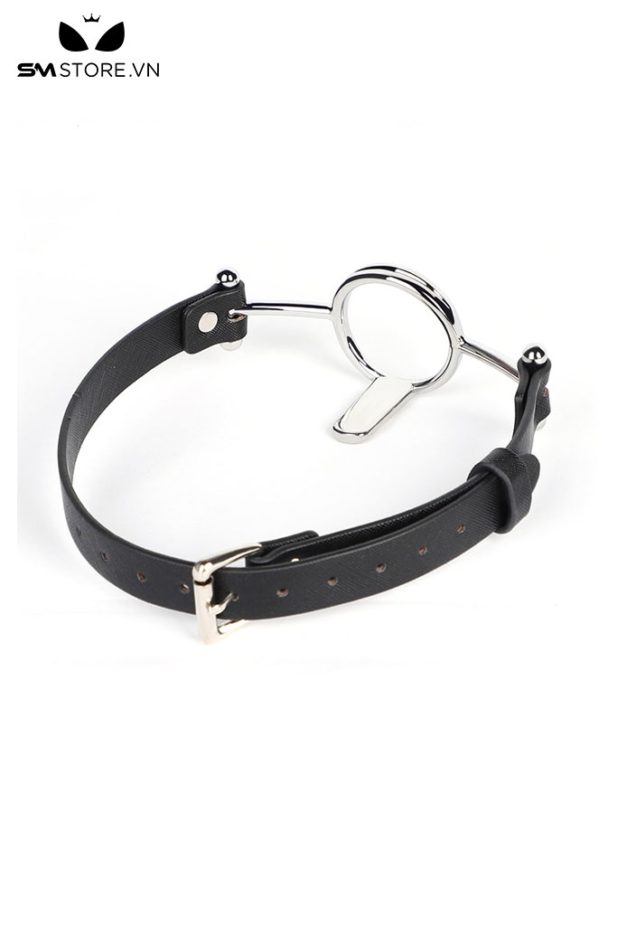 SMT1400 - Ring gag bịt miệng chất liệu kim loại đường kính 5cm