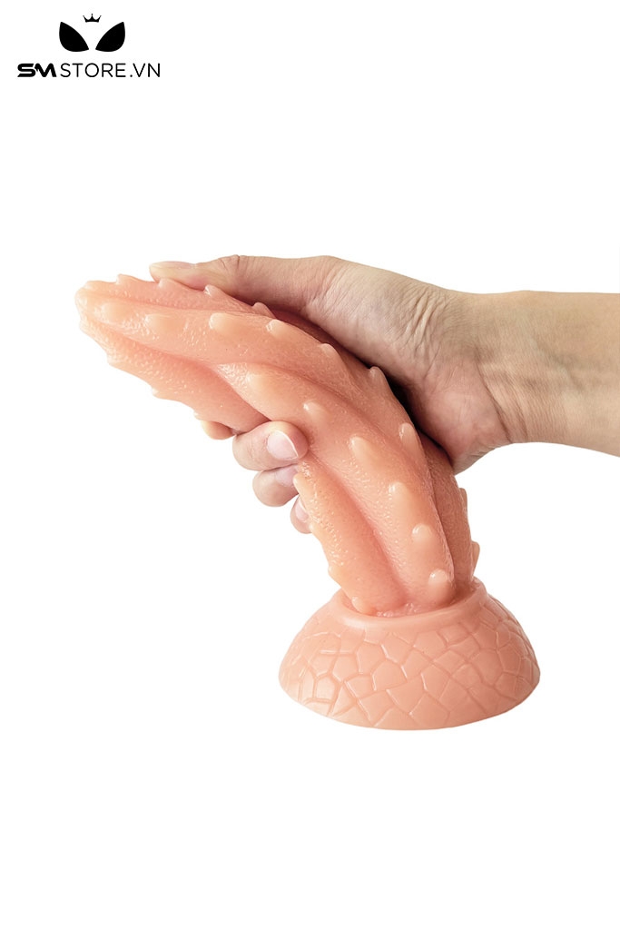 SMT2441 - Dương vật giả ngụy trang con chim silicon mềm dài 19cm