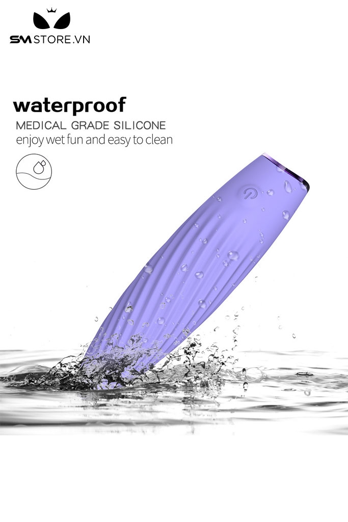 SMT2450 - Trứng rung mini có 8 tần số sạc điện dài 11.8cm chống nước