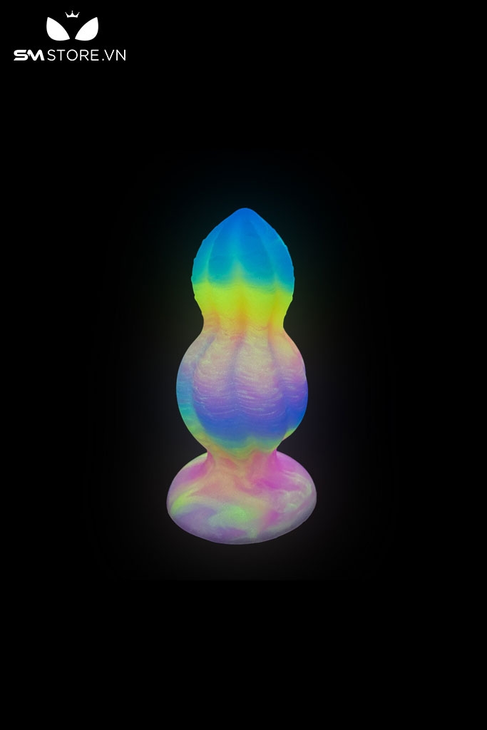 SMT1285 - Butt plug phích cắm hậu môn phát sáng có 2 kích cỡ