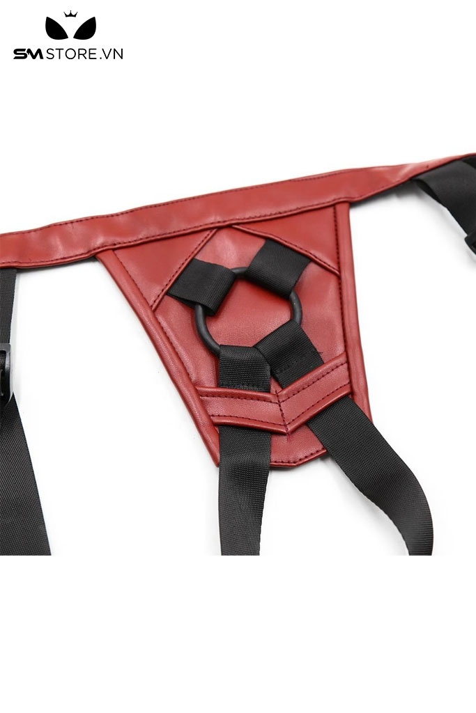SMT1750 - Đai đeo dương vật đường kính 4.5cm giả da PU