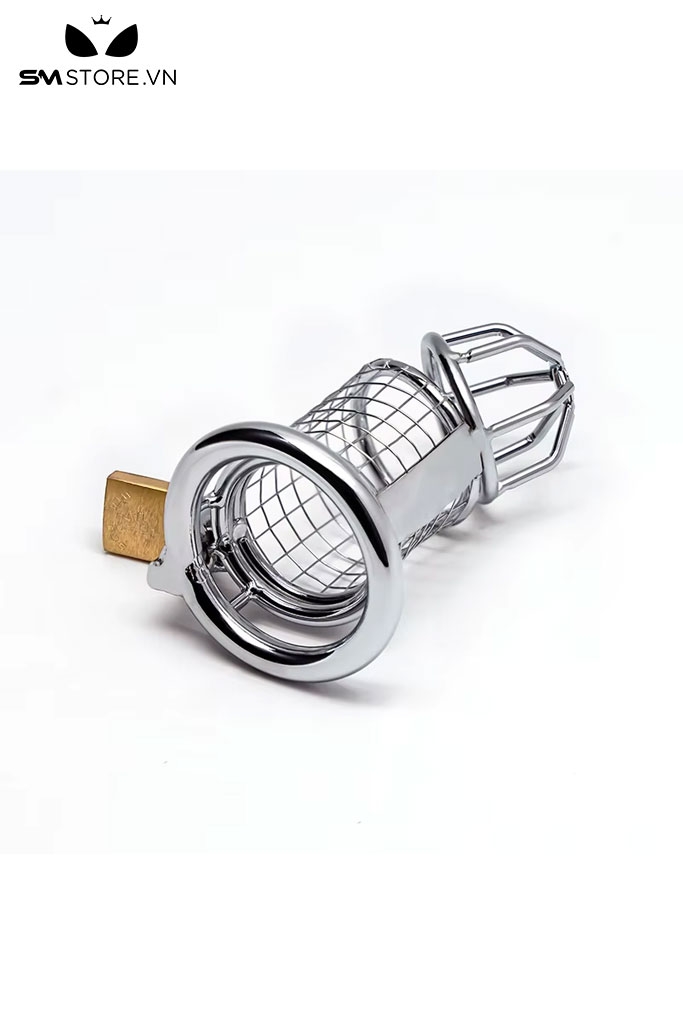 SMT2171 - Khóa dương vật dạng lồng inox cao cấp không gỉ