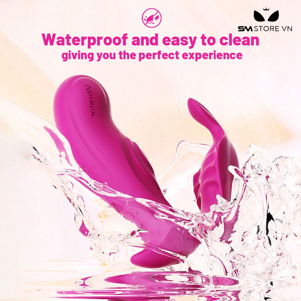 SMT2352 - Máy rung đầu dương vật có 9 chế độ sạc điện dài 11.4cm