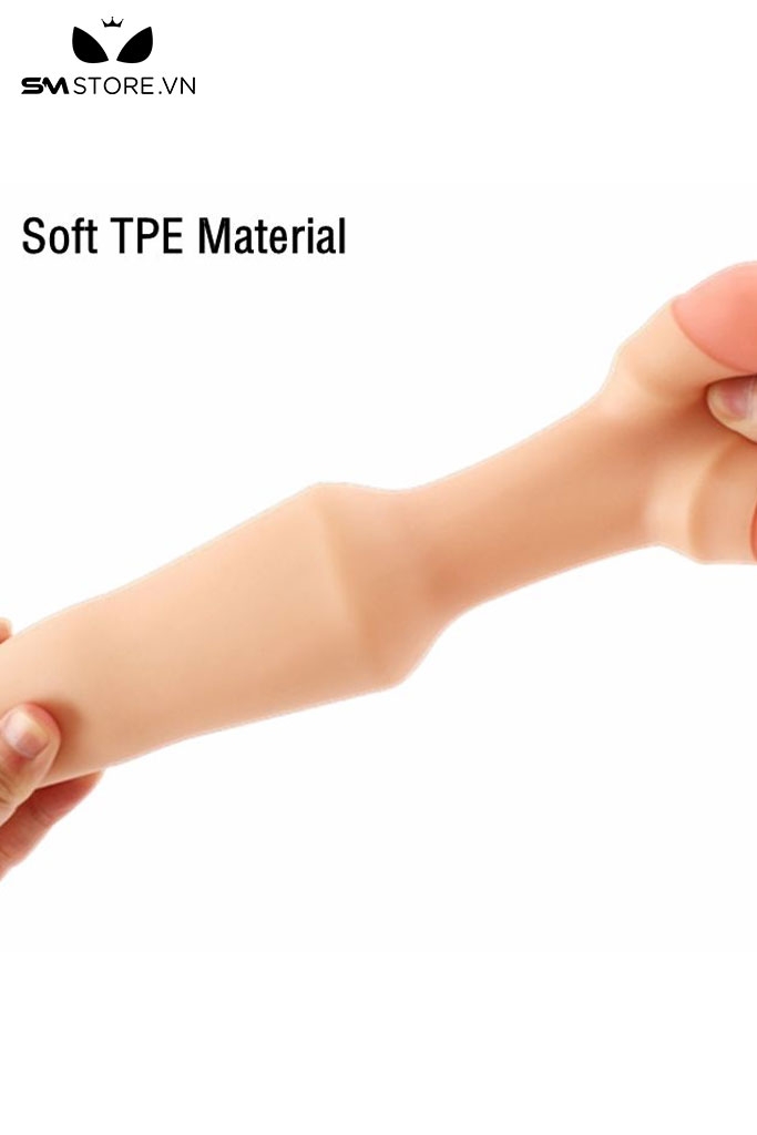 SMT2225 - Hậu môn giả mix phích cắm dài 20cm silicon mềm