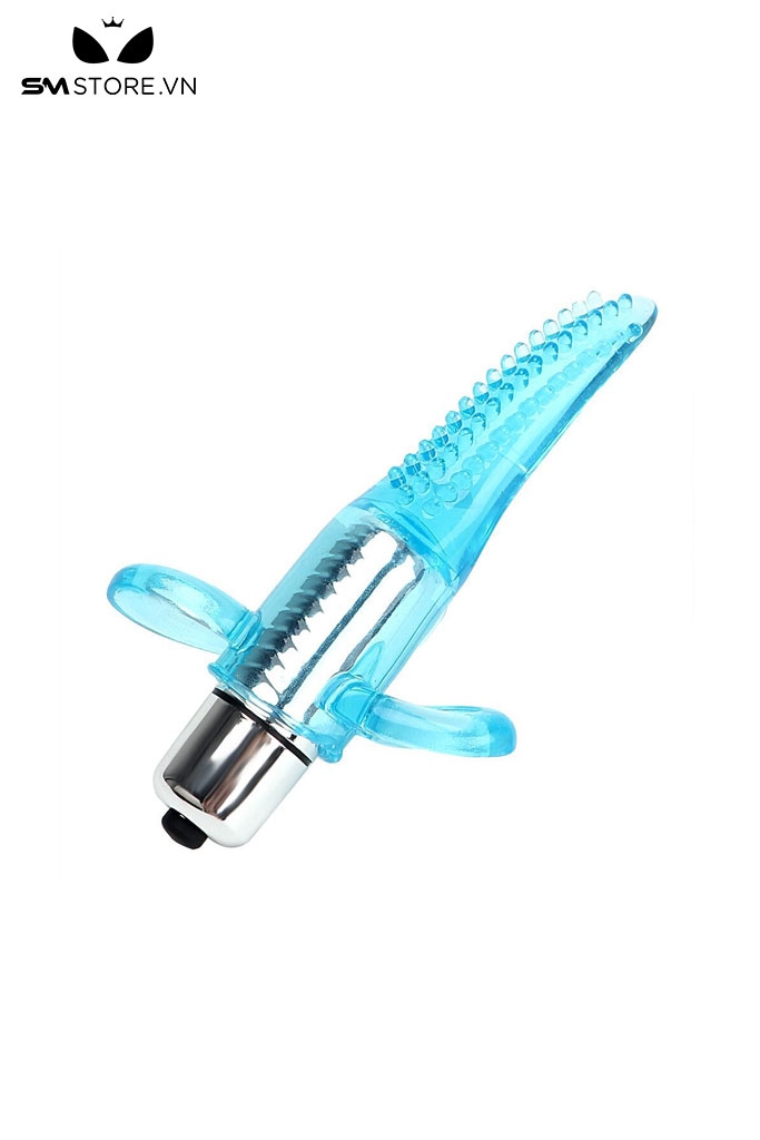 SMT645 - Lưỡi rung có gai silicon màu hồng dài 11cm với 10 chế độ rung