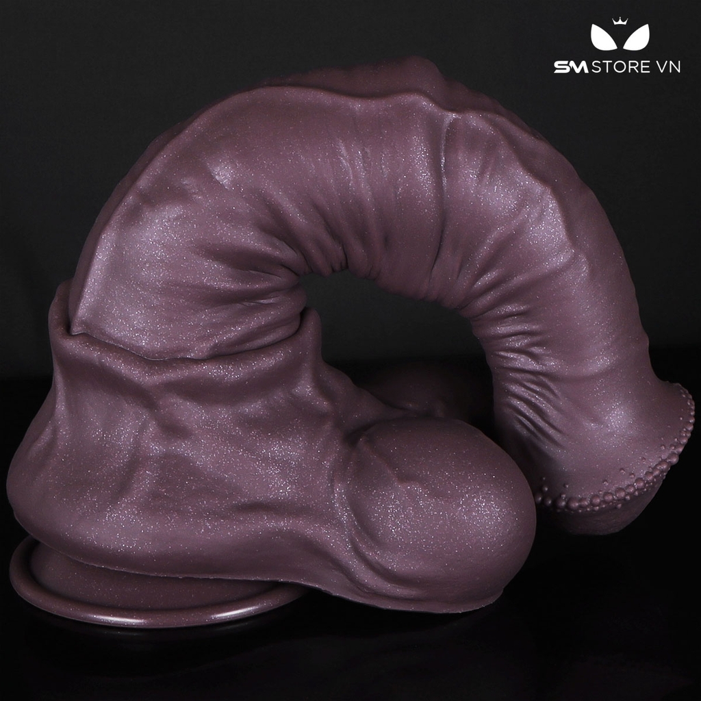 SMT2275 - Dương vật giả Châu Phi khủng lồ có bìu đế dính tường