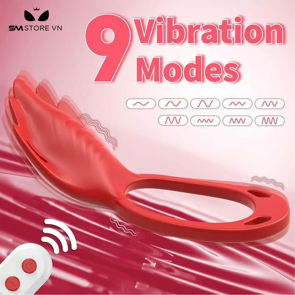 SMT1209 - Vòng rung dương vật có quần với 9 chế độ điều khiển xa