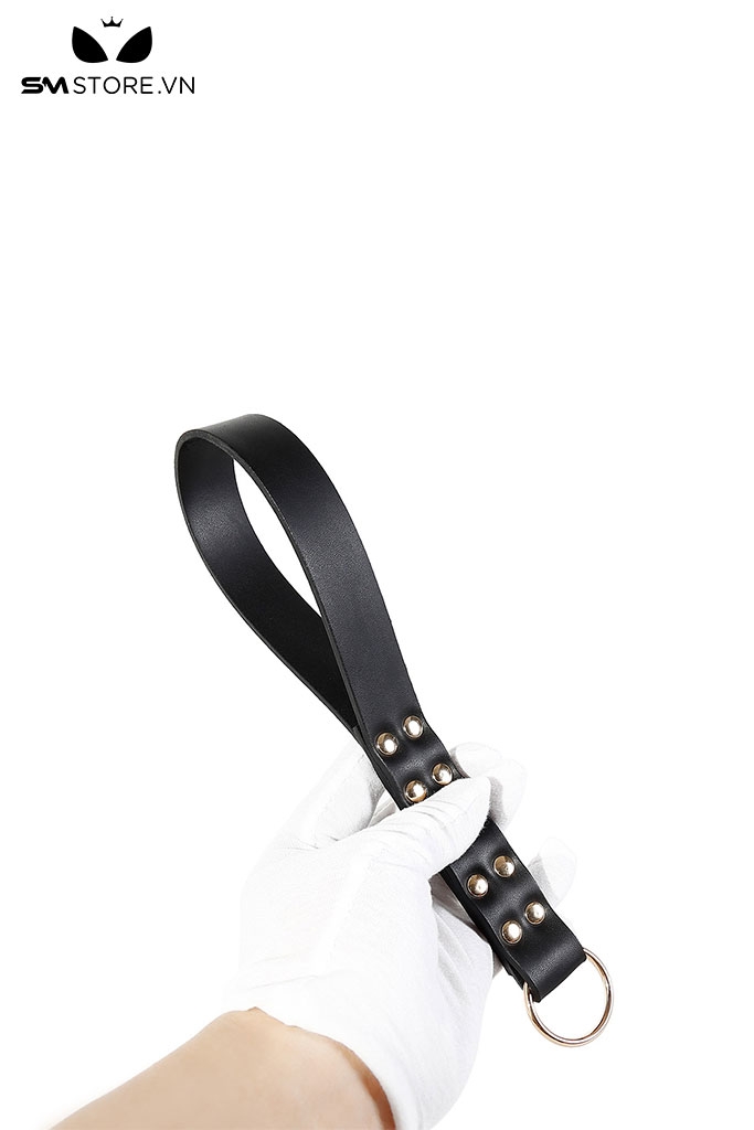SMT250 - Roi tình yêu slapper chất liệu da PU đính đinh tán dài 27.5 cm