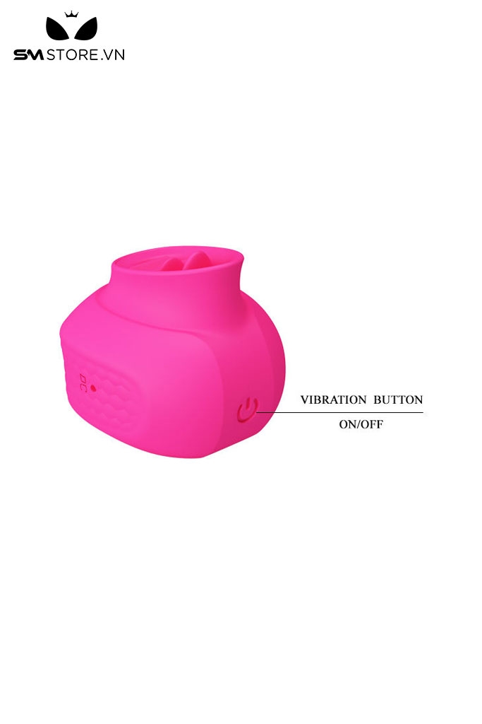 SMT2560 - Máy rung âm vật mini Pretty Love có lưỡi liếm dài 42mm
