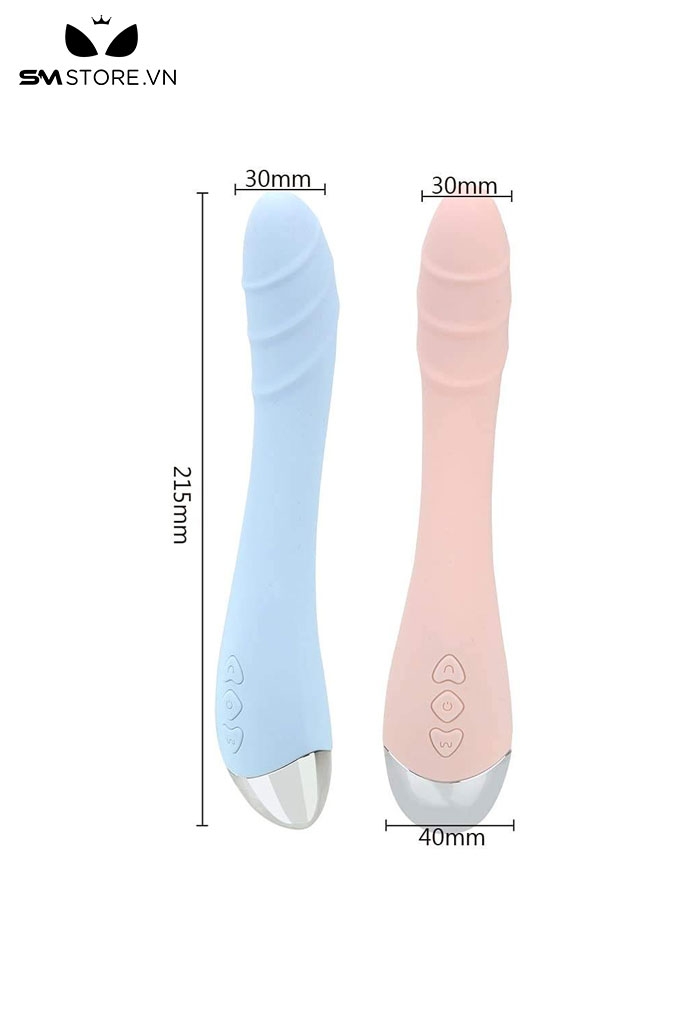 SMT2017 - Máy rung đầu dương vật có 10 chế độ chất liệu silicon mềm