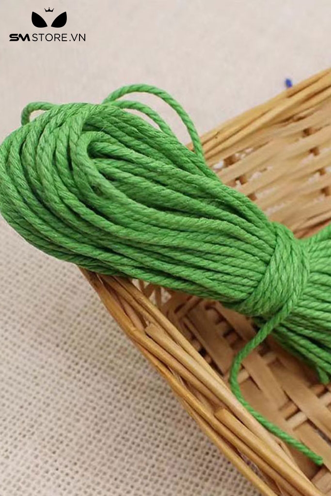 SMT274 - Dây thừng tình yêu sợi hemp dài 50M đường kính 5-6mm
