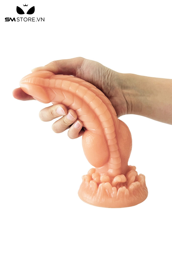 SMT2444 - Dương vật giả có gai mềm dài 21.3cm bằng silicon mềm