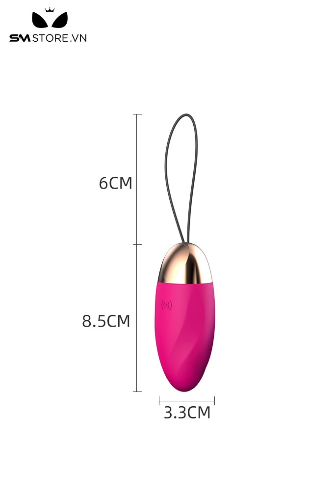 SMT3098 - Trứng rung tình yêu giá rẻ sạc USB chất liệu silicon dài 14.5cm