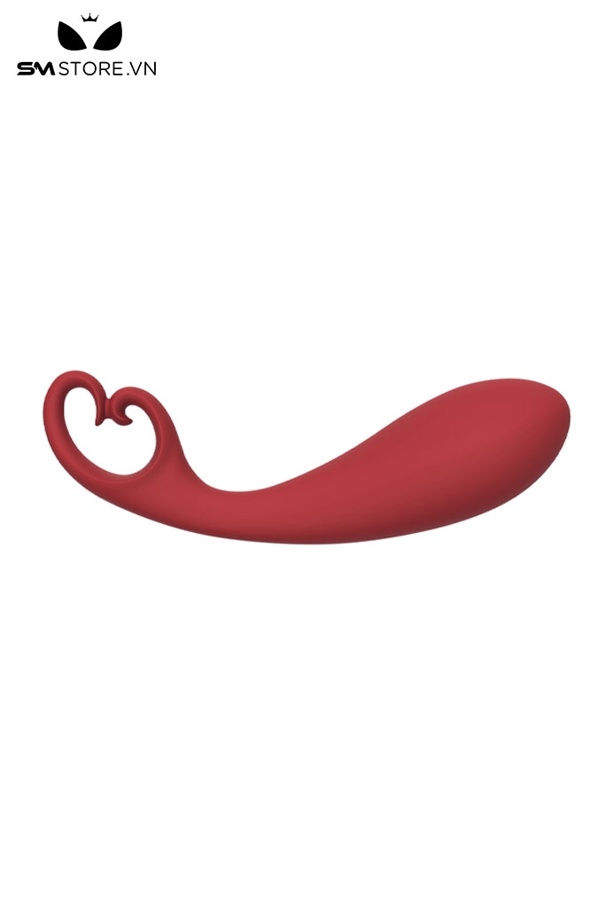 SMT2592 - Phích cắm hậu môn silicon có tay cầm hình trái tim dài 16cm
