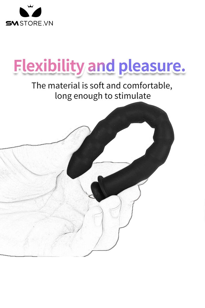 SMT2215 - Sounding đồ chơi niệu đạo silicon mềm đầu nhọn có 5 size