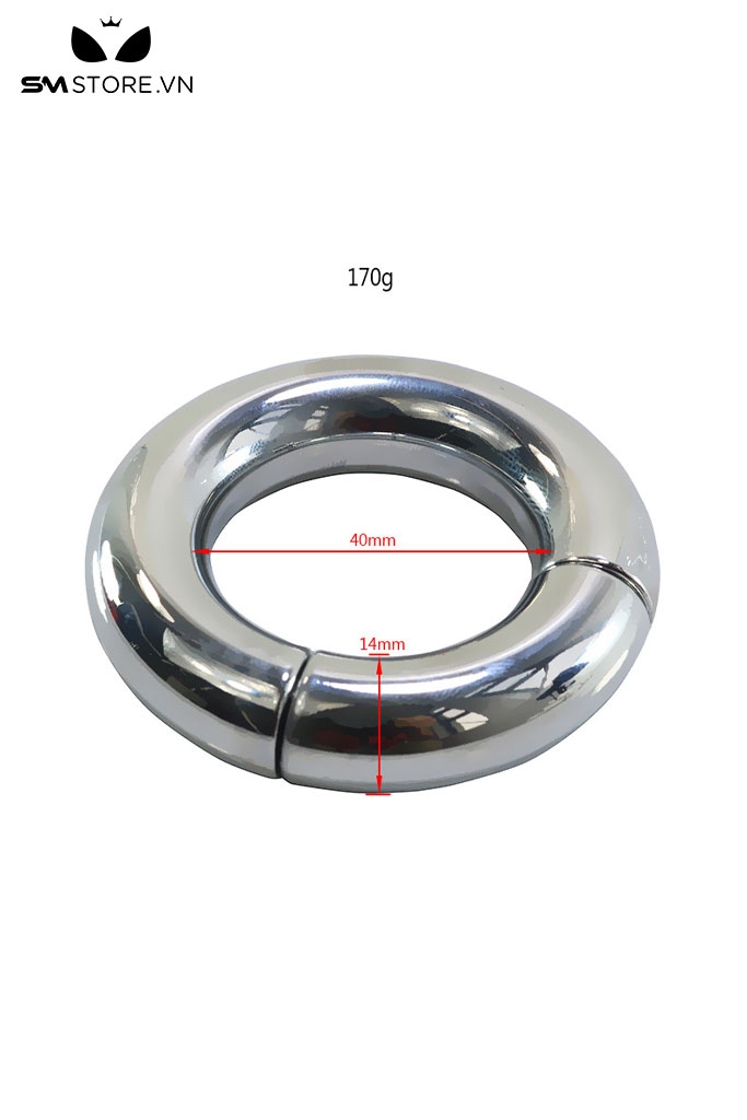SMT561 - Vòng đeo cu inox có khớp mở nam châm với 4 kích cỡ