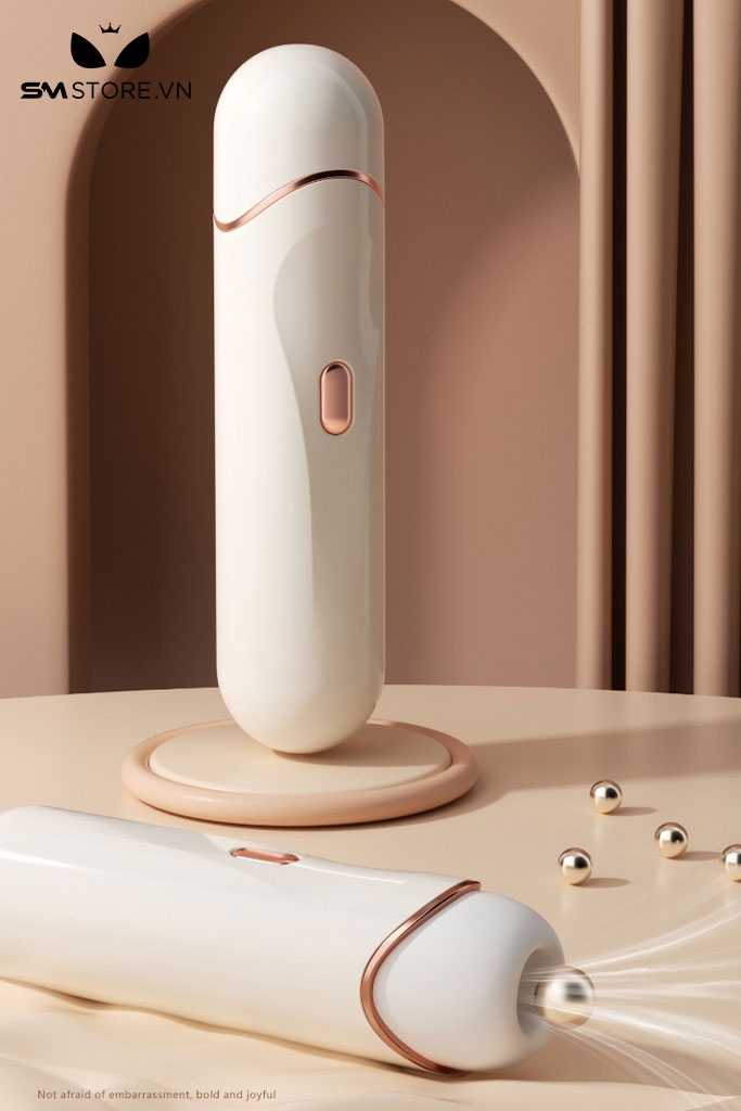 SMT1037 - Máy rung hút nhỏ gọn với 10 chế độ kết nối với điện thoại