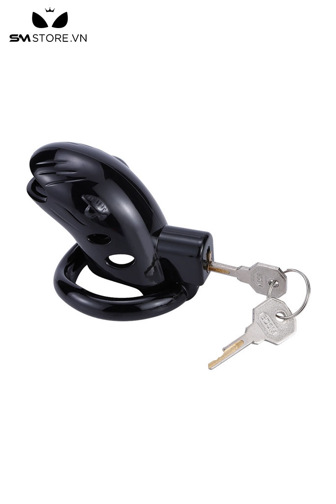 SMT2212 - Khóa dương vật dạng lồng bằng nhựa dài 75mm