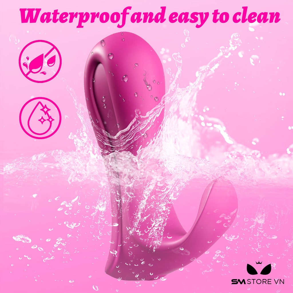 SMT2360 - Máy rung hậu môn silicon điều khiển qua APP dài 9.2cm