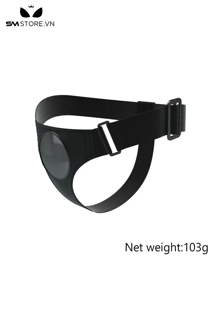 SMT1558 - Dương vật giả silicon liền quần trong suốt dài 17.9cm