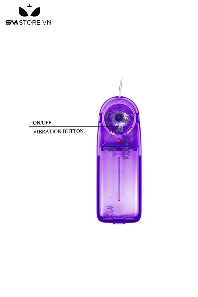 SMT2535 - Máy rung hậu môn silicon mềm có gai dài 143mm