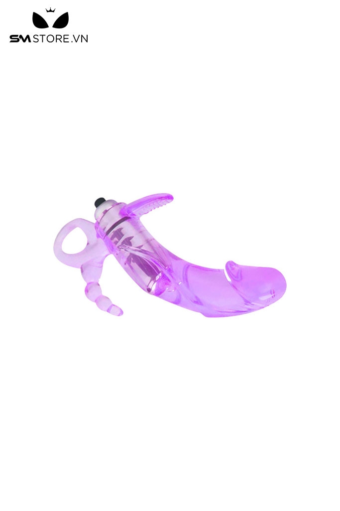 SMT1807 - Máy rung đầu dương vật bằng silicon mềm dẻo dài 13.8cm
