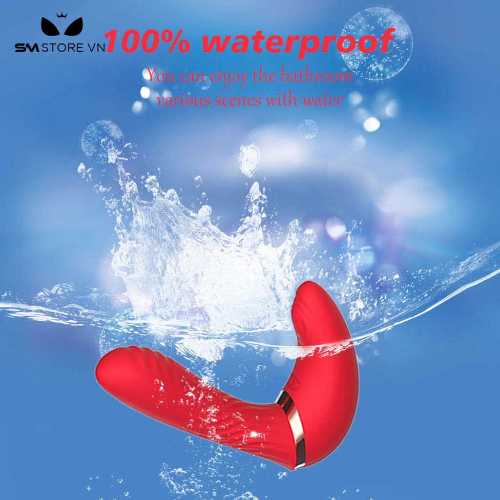 SMT1503 - Máy rung âm vật cực mạnh có 5 chế độ xoay sạc điện