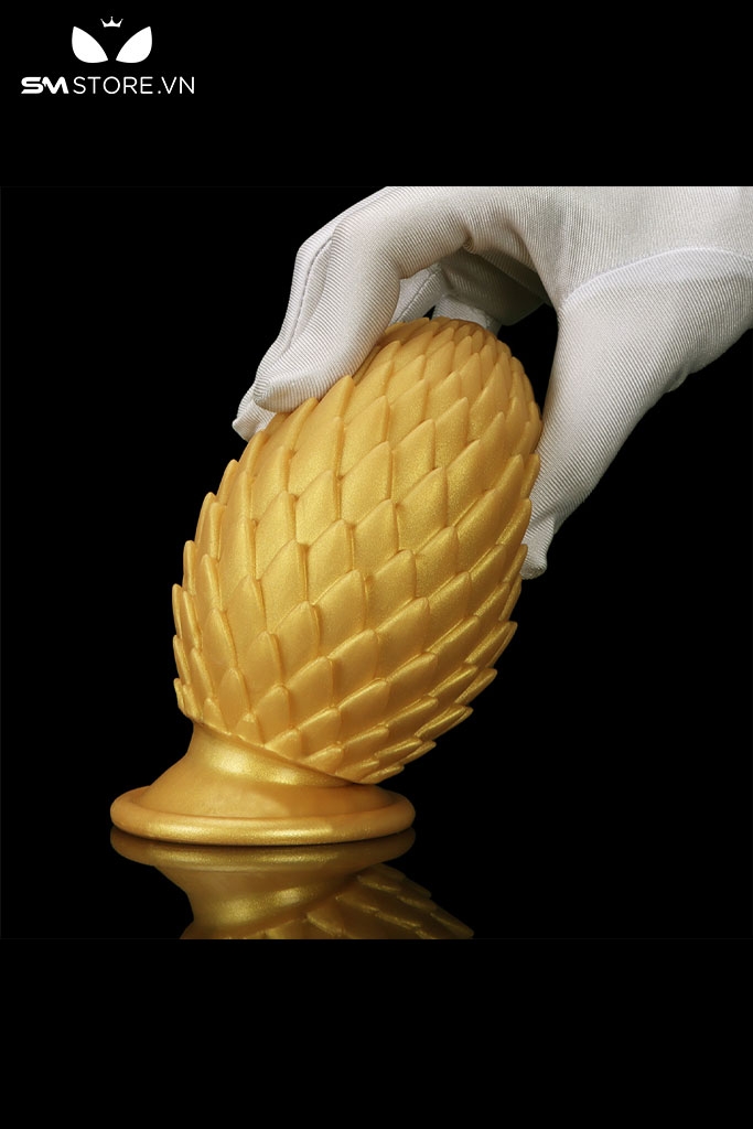 SMT2935 - Anal huge hình bông hoa cúc silicon có 3 kích cỡ