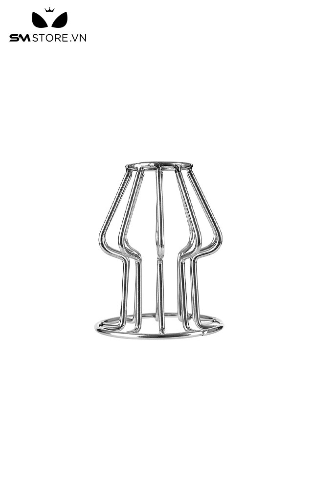 SMT910 - Butt plug kim loại lỗ rỗng với 3 kích cỡ khác nhau