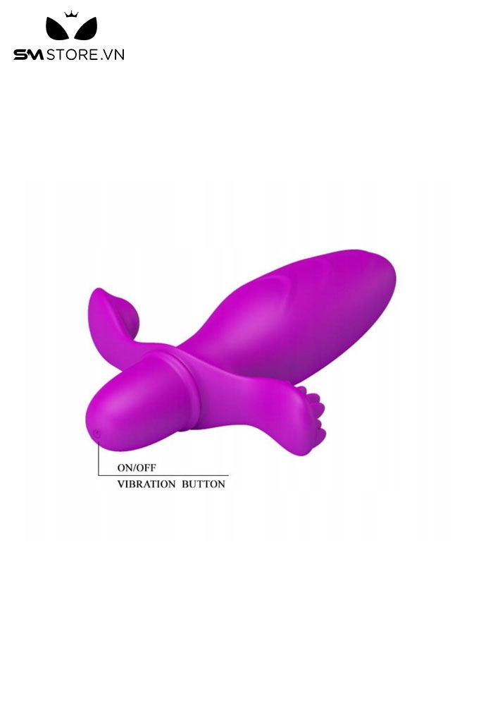 SMT1506 - Butt plug Pretty Love silicon 10 tần số rung dài 133mm