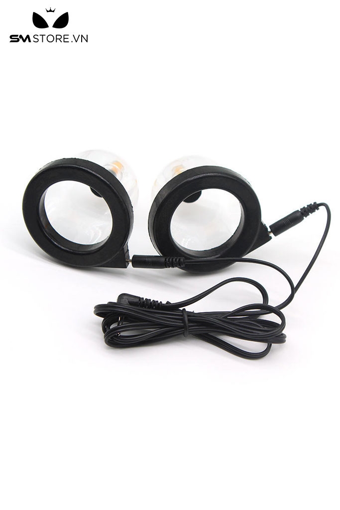 SMT2803 - Máy rung hút núm vú kèm số điện màu đen dài 7cm