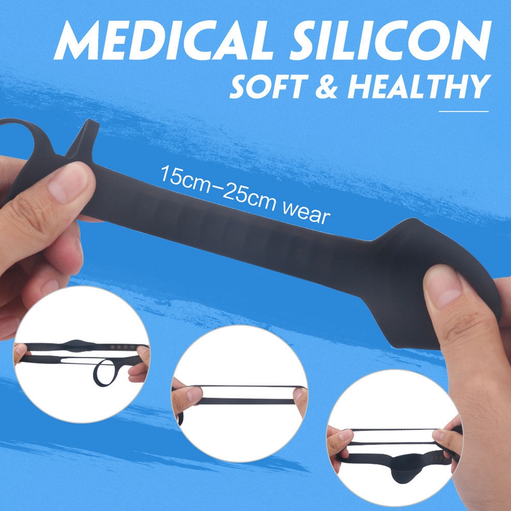 SMT1003 - Bao cao su đôn dên hở giữa 2 bên co giãn tốt dài 15.6cm