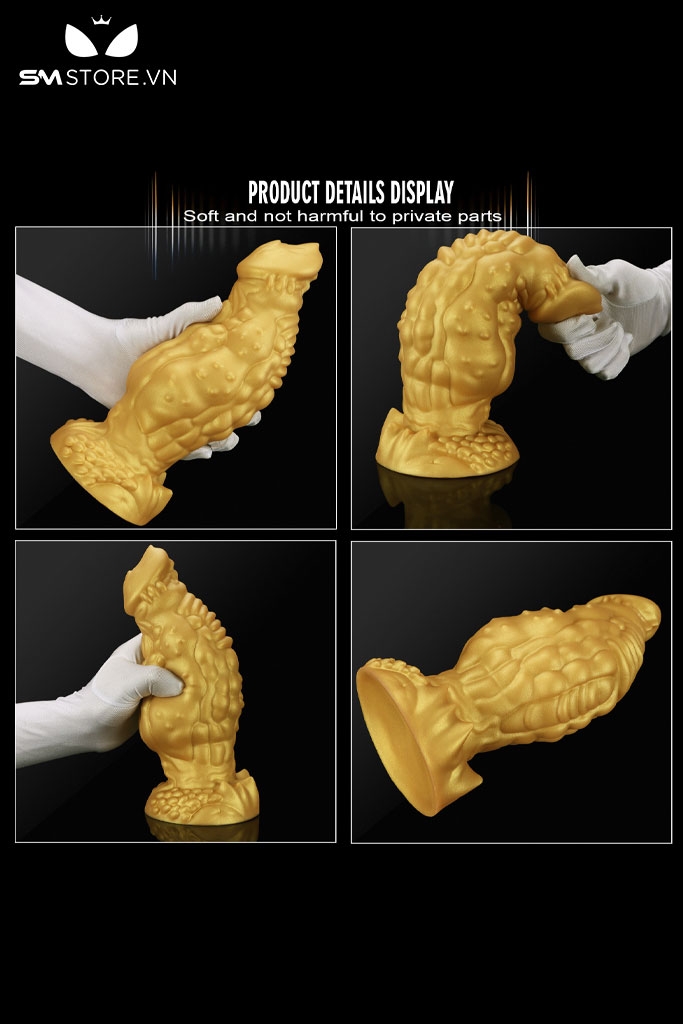 SMT2933 - Cu giả khủng lồ có gai đế dính tường và 3 kích cỡ