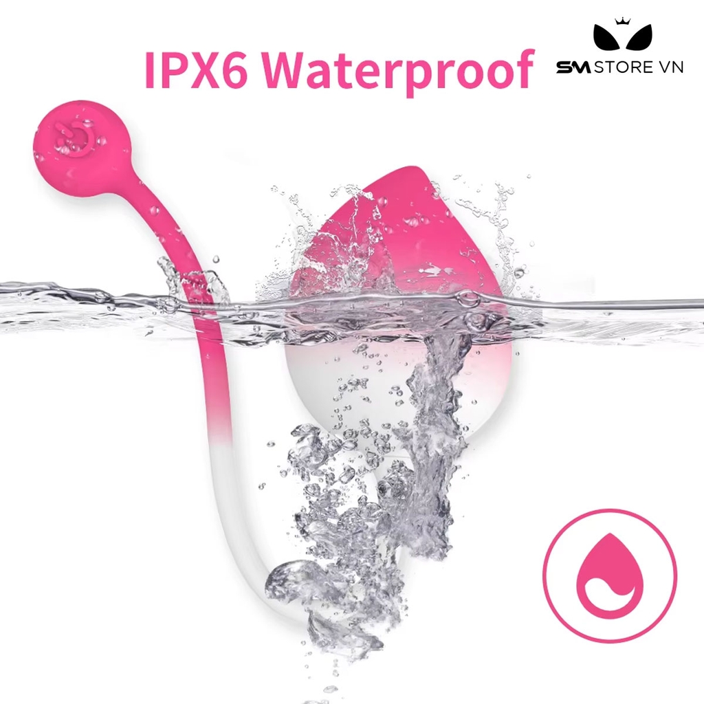 SMT2009 - Trứng rung điều khiển qua APP hình nụ hoa bằng silicon