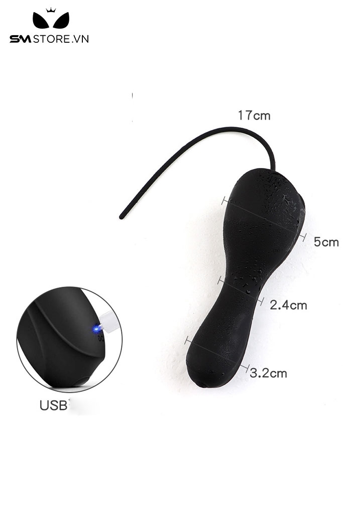 SMT2194 - Sounding que rung niệu đạo có 10 chế độ dài 30cm