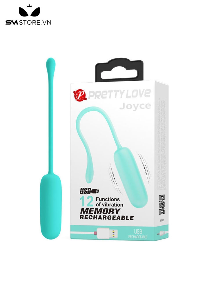 SMT2724 - Trứng rung Pretty Love cực mạnh có 12 chế độ dài 18cm