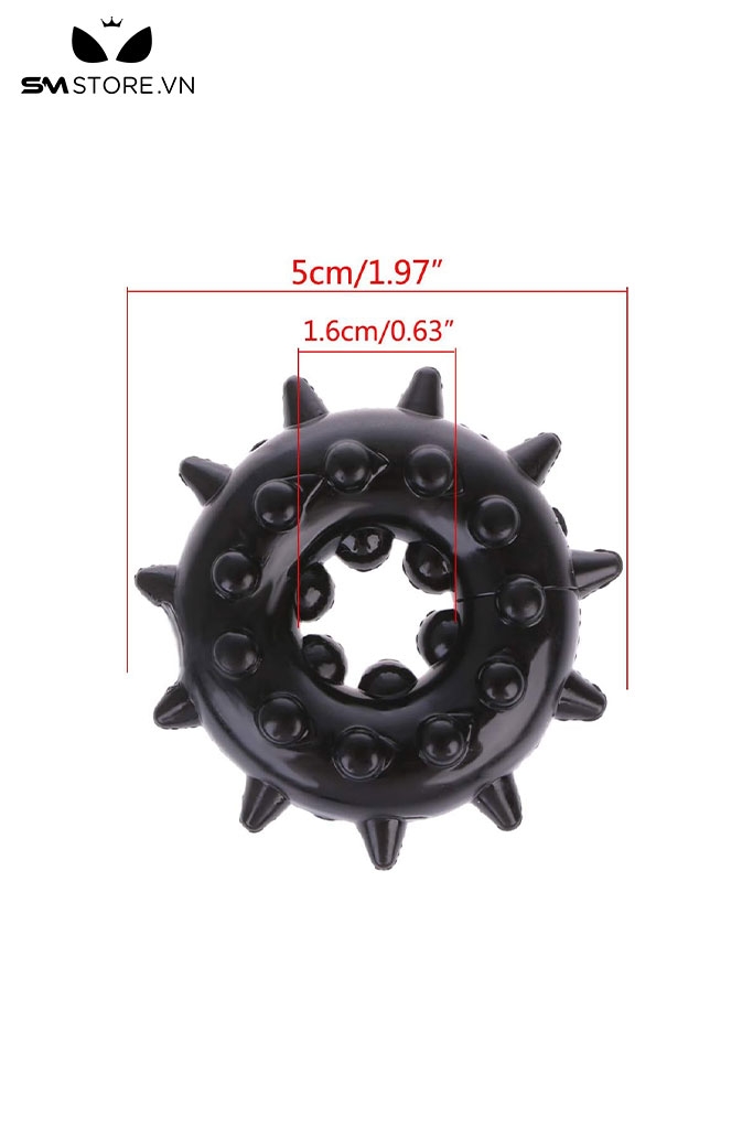 SMT568 - Vòng đeo dương vật silicon có gai bao quanh đường kính 5cm