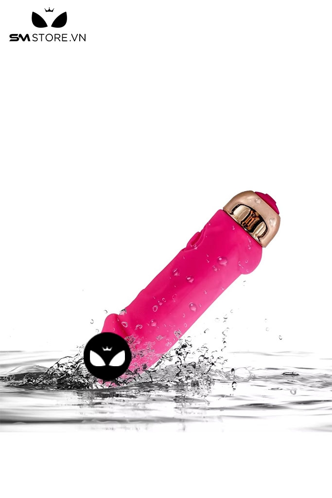 SMT1265 - Trứng rung dương vật giả mini dài 9cm có 9 tần số