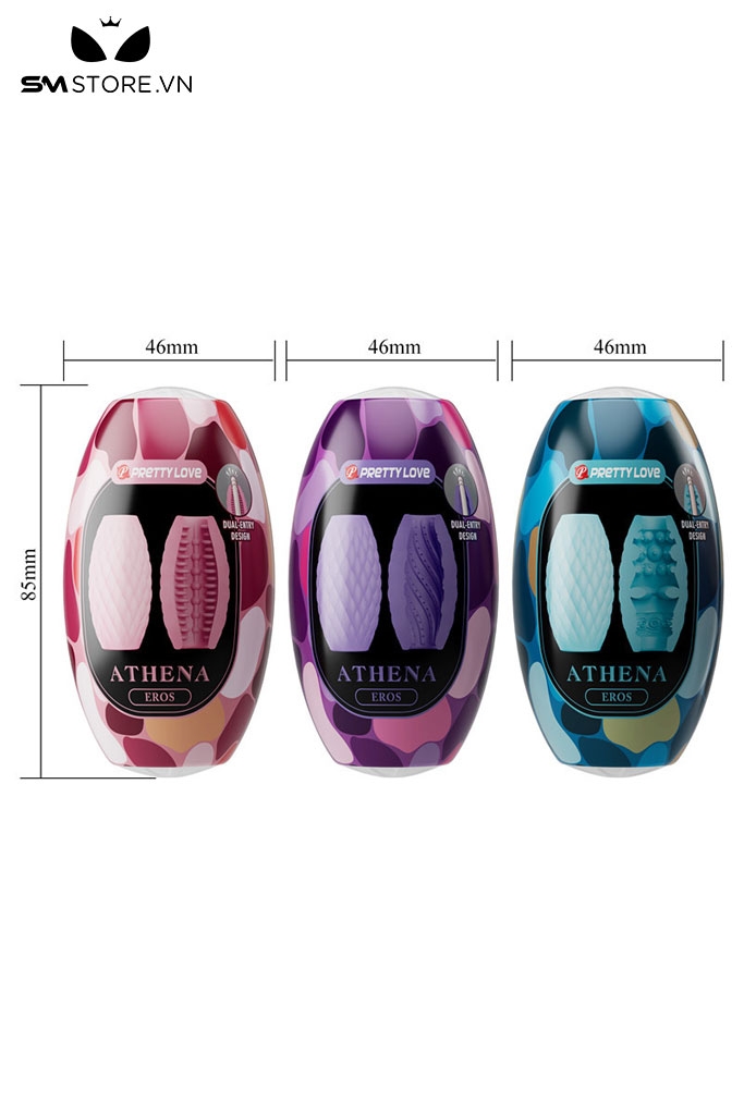 SMT2575 - Cốc thủ dâm mini Pretty Love có nhiều hạt nổi dài 85mm