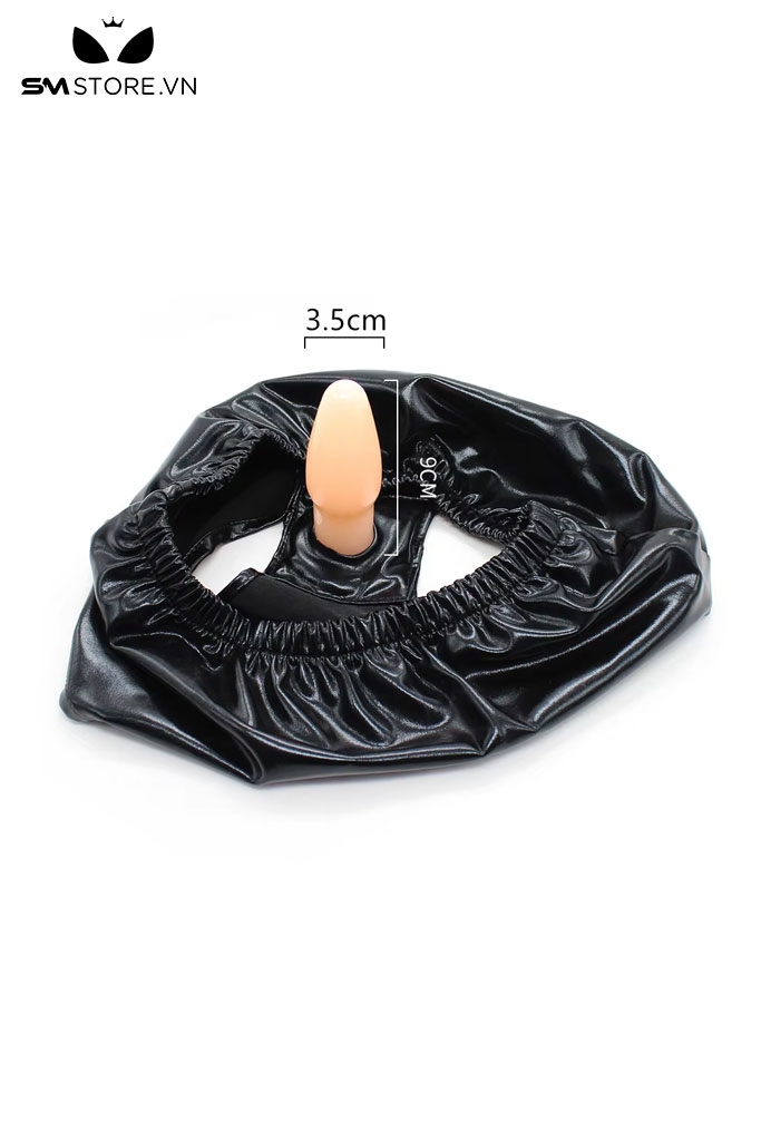 SMT962 - Quần lót rung có phích cắm hậu môn silicon dài 9cm