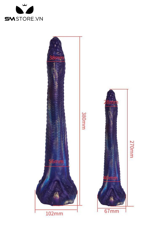 SMT2665 - Dương vật giả ngụy trang con rắn chất liệu silicon