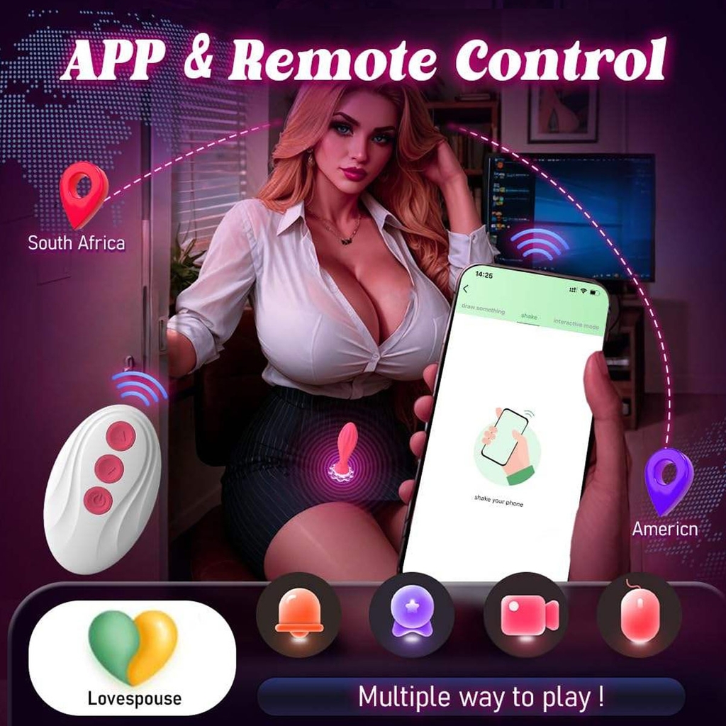 SMT2012 - Máy rung hậu môn đế bông hoa phát đèn điều khiển từ xa