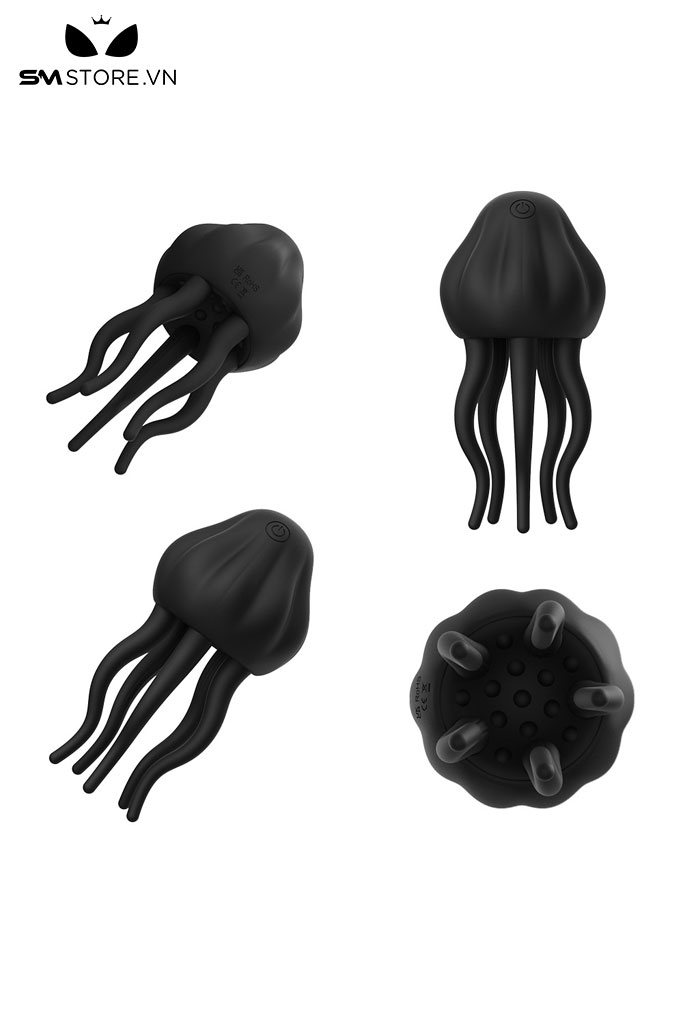 SMT828 - Máy rung dương vật ngụy trang con sứa nhỏ có 10 chế độ